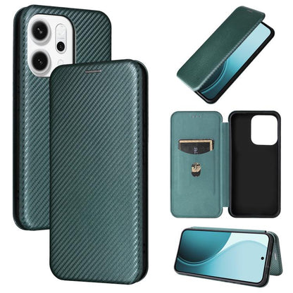 เคสโทรศัพท์หนังพลิกพื้นผิวคาร์บอนไฟเบอร์, For OPPO Find X9 Ultra, For OPPO Reno15 F 5G, For OPPO Reno15 Pro Max 5G Global, For OPPO A6x 5G / 4G, For OPPO Reno15 5G Global, For OPPO Find X9, For OPPO A6 Pro 5G Global, For OPPO Find X9 Pro               ...
