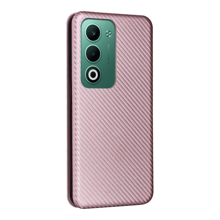 เคสโทรศัพท์หนังพลิกพื้นผิวคาร์บอนไฟเบอร์, For OPPO A5 5G / 4G Global, For OPPO Find X8s+ 5G, For OPPO Find X8s 5G, For OPPO Find X8 Ultra 5G, For OPPO F29 5G, For OPPO A5 Pro 5G Global, For OPPO Reno13 5G Global, For OPPO Reno13 F 5G, For OPPO Find X8