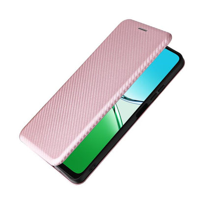 เคสโทรศัพท์หนังพลิกพื้นผิวคาร์บอนไฟเบอร์, For OPPO A5 5G / 4G Global, For OPPO Find X8s+ 5G, For OPPO Find X8s 5G, For OPPO Find X8 Ultra 5G, For OPPO F29 5G, For OPPO A5 Pro 5G Global, For OPPO Reno13 5G Global, For OPPO Reno13 F 5G, For OPPO Find X8