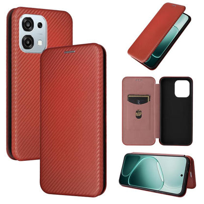 เคสโทรศัพท์หนังพลิกพื้นผิวคาร์บอนไฟเบอร์, For OPPO Find X9 Ultra, For OPPO Reno15 F 5G, For OPPO Reno15 Pro Max 5G Global, For OPPO A6x 5G / 4G, For OPPO Reno15 5G Global, For OPPO Find X9, For OPPO A6 Pro 5G Global, For OPPO Find X9 Pro               ...