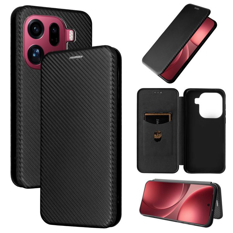 เคสโทรศัพท์หนังพลิกพื้นผิวคาร์บอนไฟเบอร์, For OPPO Find X9 Ultra, For OPPO Reno15 F 5G, For OPPO Reno15 Pro Max 5G Global, For OPPO A6x 5G / 4G, For OPPO Reno15 5G Global, For OPPO Find X9, For OPPO A6 Pro 5G Global, For OPPO Find X9 Pro               ...