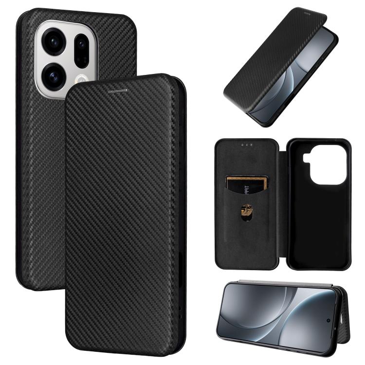 เคสโทรศัพท์หนังพลิกพื้นผิวคาร์บอนไฟเบอร์, For OPPO Find X9 Ultra, For OPPO Reno15 F 5G, For OPPO Reno15 Pro Max 5G Global, For OPPO A6x 5G / 4G, For OPPO Reno15 5G Global, For OPPO Find X9, For OPPO A6 Pro 5G Global, For OPPO Find X9 Pro               ...