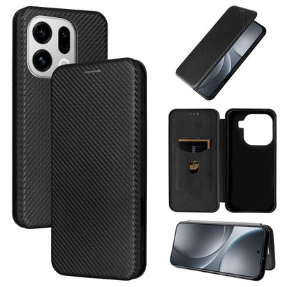 เคสโทรศัพท์หนังพลิกพื้นผิวคาร์บอนไฟเบอร์, For OPPO Find X9 Ultra, For OPPO Reno15 F 5G, For OPPO Reno15 Pro Max 5G Global, For OPPO A6x 5G / 4G, For OPPO Reno15 5G Global, For OPPO Find X9, For OPPO A6 Pro 5G Global, For OPPO Find X9 Pro               ...