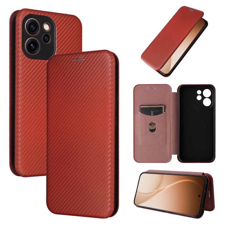 เคสโทรศัพท์หนังพลิกพื้นผิวคาร์บอนไฟเบอร์, For OPPO Find X9 Ultra, For OPPO Reno15 F 5G, For OPPO Reno15 Pro Max 5G Global, For OPPO A6x 5G / 4G, For OPPO Reno15 5G Global, For OPPO Find X9, For OPPO A6 Pro 5G Global, For OPPO Find X9 Pro               ...