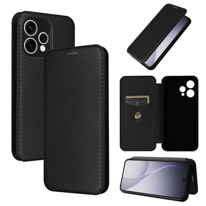เคสโทรศัพท์หนังพลิกพื้นผิวคาร์บอนไฟเบอร์, For OPPO Find X9 Ultra, For OPPO Reno15 F 5G, For OPPO Reno15 Pro Max 5G Global, For OPPO A6x 5G / 4G, For OPPO Reno15 5G Global, For OPPO Find X9, For OPPO A6 Pro 5G Global, For OPPO Find X9 Pro               ...
