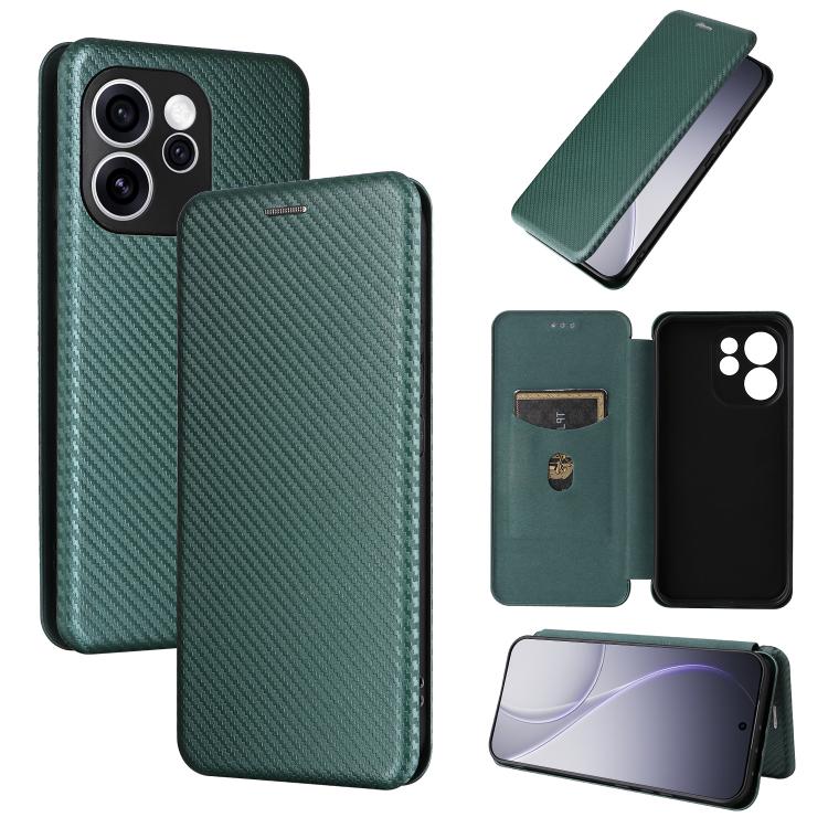 เคสโทรศัพท์หนังพลิกพื้นผิวคาร์บอนไฟเบอร์, For OPPO Find X9 Ultra, For OPPO Reno15 F 5G, For OPPO Reno15 Pro Max 5G Global, For OPPO A6x 5G / 4G, For OPPO Reno15 5G Global, For OPPO Find X9, For OPPO A6 Pro 5G Global, For OPPO Find X9 Pro               ...