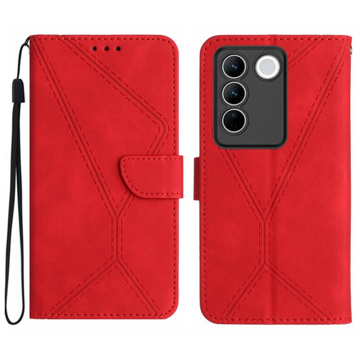เย็บเคสโทรศัพท์หนังนูน, For vivo V27E 4G Global, For vivo Y02A 4G / Y02 4G / Y11 2023, For vivo Y55S 5G 2023 / Y55 5G / T1 5G, For vivo Y75 5G Global, For vivo Y56 5G Global, For vivo Y02S Global / Y16 4G Global, For vivo Y77E 5G                       ...