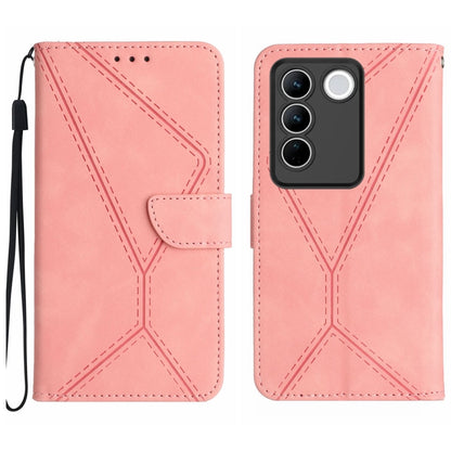 เย็บเคสโทรศัพท์หนังนูน, For vivo V27E 4G Global, For vivo Y02A 4G / Y02 4G / Y11 2023, For vivo Y55S 5G 2023 / Y55 5G / T1 5G, For vivo Y75 5G Global, For vivo Y56 5G Global, For vivo Y02S Global / Y16 4G Global, For vivo Y77E 5G                       ...