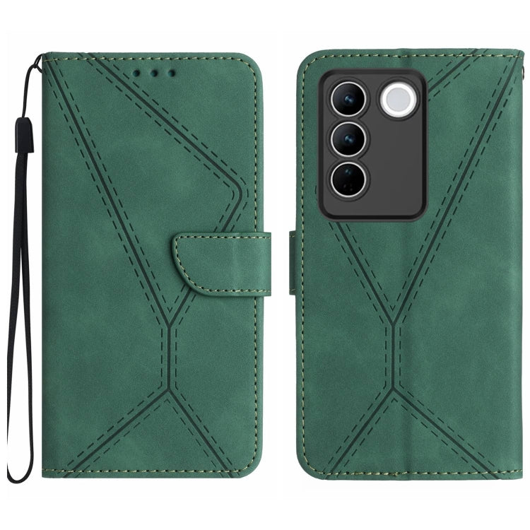 เย็บเคสโทรศัพท์หนังนูน, For vivo V27E 4G Global, For vivo Y02A 4G / Y02 4G / Y11 2023, For vivo Y55S 5G 2023 / Y55 5G / T1 5G, For vivo Y75 5G Global, For vivo Y56 5G Global, For vivo Y02S Global / Y16 4G Global, For vivo Y77E 5G                       ...
