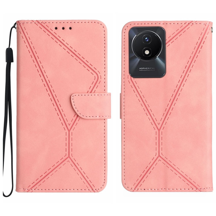 เย็บเคสโทรศัพท์หนังนูน, For vivo V27E 4G Global, For vivo Y02A 4G / Y02 4G / Y11 2023, For vivo Y55S 5G 2023 / Y55 5G / T1 5G, For vivo Y75 5G Global, For vivo Y56 5G Global, For vivo Y02S Global / Y16 4G Global, For vivo Y77E 5G                       ...