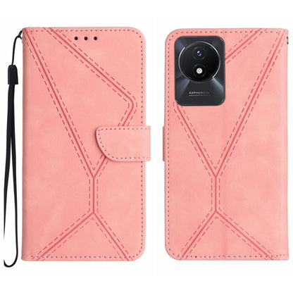 เย็บเคสโทรศัพท์หนังนูน, For vivo V27E 4G Global, For vivo Y02A 4G / Y02 4G / Y11 2023, For vivo Y55S 5G 2023 / Y55 5G / T1 5G, For vivo Y75 5G Global, For vivo Y56 5G Global, For vivo Y02S Global / Y16 4G Global, For vivo Y77E 5G                       ...
