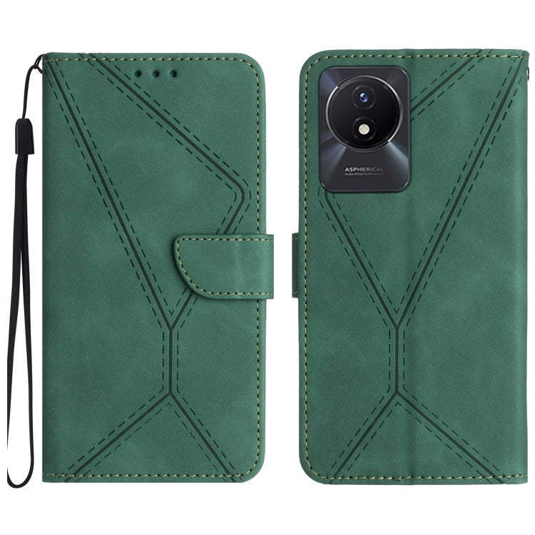 เย็บเคสโทรศัพท์หนังนูน, For vivo V27E 4G Global, For vivo Y02A 4G / Y02 4G / Y11 2023, For vivo Y55S 5G 2023 / Y55 5G / T1 5G, For vivo Y75 5G Global, For vivo Y56 5G Global, For vivo Y02S Global / Y16 4G Global, For vivo Y77E 5G                       ...