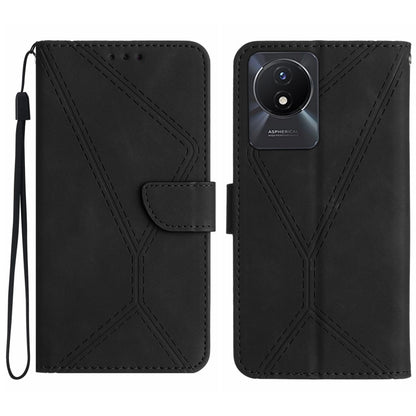 เย็บเคสโทรศัพท์หนังนูน, For vivo V27E 4G Global, For vivo Y02A 4G / Y02 4G / Y11 2023, For vivo Y55S 5G 2023 / Y55 5G / T1 5G, For vivo Y75 5G Global, For vivo Y56 5G Global, For vivo Y02S Global / Y16 4G Global, For vivo Y77E 5G                       ...