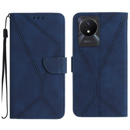 เย็บเคสโทรศัพท์หนังนูน, For vivo V27E 4G Global, For vivo Y02A 4G / Y02 4G / Y11 2023, For vivo Y55S 5G 2023 / Y55 5G / T1 5G, For vivo Y75 5G Global, For vivo Y56 5G Global, For vivo Y02S Global / Y16 4G Global, For vivo Y77E 5G                       ...