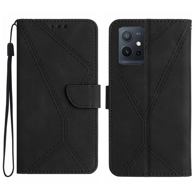เย็บเคสโทรศัพท์หนังนูน, For vivo V27E 4G Global, For vivo Y02A 4G / Y02 4G / Y11 2023, For vivo Y55S 5G 2023 / Y55 5G / T1 5G, For vivo Y75 5G Global, For vivo Y56 5G Global, For vivo Y02S Global / Y16 4G Global, For vivo Y77E 5G                       ...