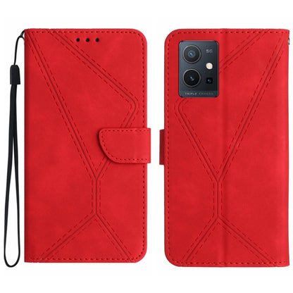 เย็บเคสโทรศัพท์หนังนูน, For vivo V27E 4G Global, For vivo Y02A 4G / Y02 4G / Y11 2023, For vivo Y55S 5G 2023 / Y55 5G / T1 5G, For vivo Y75 5G Global, For vivo Y56 5G Global, For vivo Y02S Global / Y16 4G Global, For vivo Y77E 5G                       ...