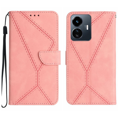 เย็บเคสโทรศัพท์หนังนูน, For vivo V27E 4G Global, For vivo Y02A 4G / Y02 4G / Y11 2023, For vivo Y55S 5G 2023 / Y55 5G / T1 5G, For vivo Y75 5G Global, For vivo Y56 5G Global, For vivo Y02S Global / Y16 4G Global, For vivo Y77E 5G                       ...