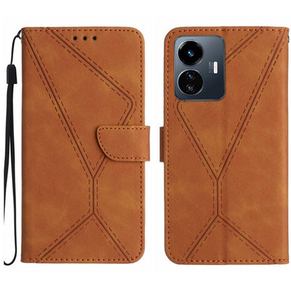 เย็บเคสโทรศัพท์หนังนูน, For vivo V27E 4G Global, For vivo Y02A 4G / Y02 4G / Y11 2023, For vivo Y55S 5G 2023 / Y55 5G / T1 5G, For vivo Y75 5G Global, For vivo Y56 5G Global, For vivo Y02S Global / Y16 4G Global, For vivo Y77E 5G                       ...