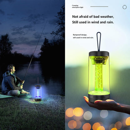 Z15 Portable RGB Atmosphere Light ลำโพงบลูทูธไร้สายกลางแจ้ง, Z15