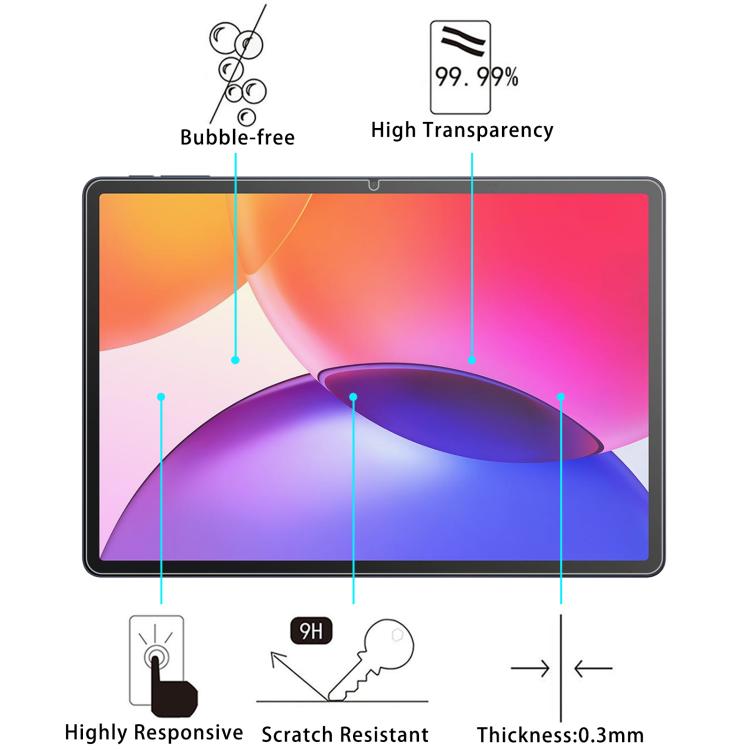 2 ชิ้น 9H 0.3 มม.ฟิล์มกระจกนิรภัยป้องกันการระเบิด, For TCL Tab A1 Plus 12.2 inch, For TCL Tab 10 Gen4 10.1, For TCL Tab 8 Gen2 8.7 / 8 Nxtpaper 5G, For TCL Tab 11 Gen 2 11, For TCL Tab 10L LTE Gen3 10.1 / Gen2, For TCL Tab 10 Gen 2 10.4 inch           ...