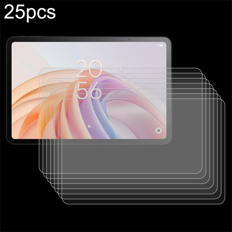 25 ชิ้น 9H 0.3 มม. ฟิล์มกระจกนิรภัยป้องกันการระเบิด, For TCL Tab A1 Plus 12.2 inch, For TCL Tab 10 Gen4 10.1, For TCL Tab 8 Gen2 8.7 / 8 Nxtpaper 5G, For TCL Tab 11 Gen 2 11, For TCL Tab 10L LTE Gen3 10.1 / Gen2, For TCL Tab 10 Gen 2 10.4 inch         ...