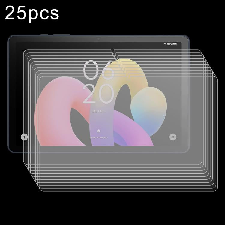 25 ชิ้น 9H 0.3 มม. ฟิล์มกระจกนิรภัยป้องกันการระเบิด, For TCL Tab A1 Plus 12.2 inch, For TCL Tab 10 Gen4 10.1, For TCL Tab 8 Gen2 8.7 / 8 Nxtpaper 5G, For TCL Tab 11 Gen 2 11, For TCL Tab 10L LTE Gen3 10.1 / Gen2, For TCL Tab 10 Gen 2 10.4 inch         ...