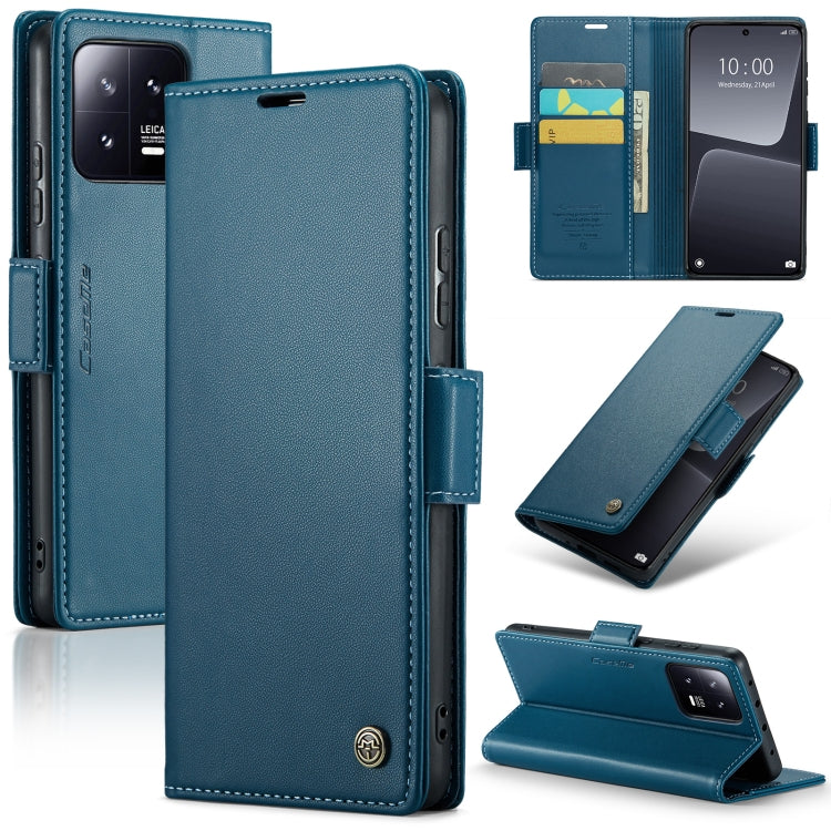CaseMe 023 ซองใส่โทรศัพท์หนังกันขโมยหัวเข็มขัดลายลิ้นจี่ลายผีเสื้อ, For Xiaomi Poco X5 Pro 5G, For Xiaomi Poco X5 5G, For Xiaomi Redmi 11A/12C, For Xiaomi 13 Lite, For Xiaomi 13 Pro, For Xiaomi 13, For Xiaomi 12T /12T Pro/Redmi K50 Ultra               ...