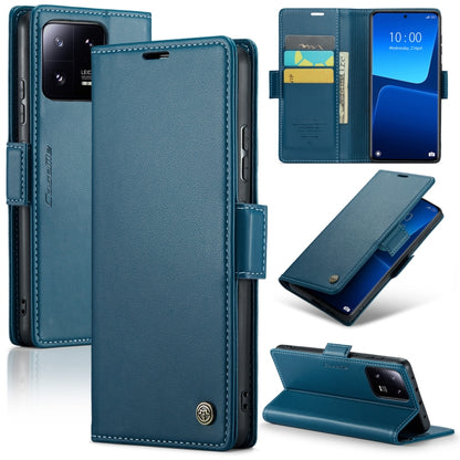 CaseMe 023 ซองใส่โทรศัพท์หนังกันขโมยหัวเข็มขัดลายลิ้นจี่ลายผีเสื้อ, For Xiaomi Poco X5 Pro 5G, For Xiaomi Poco X5 5G, For Xiaomi Redmi 11A/12C, For Xiaomi 13 Lite, For Xiaomi 13 Pro, For Xiaomi 13, For Xiaomi 12T /12T Pro/Redmi K50 Ultra               ...