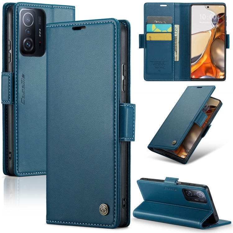 CaseMe 023 ซองใส่โทรศัพท์หนังกันขโมยหัวเข็มขัดลายลิ้นจี่ลายผีเสื้อ, For Xiaomi Redmi Note 11 Pro 5G Global, For Xiaomi Redmi Note 11 4G Global, For Xiaomi 11T / 11T Pro, For Xiaomi Mi 11 Lite, For Xiaomi Mi 10T 5G／10T Pro 5G                            ...