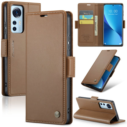 CaseMe 023 ซองใส่โทรศัพท์หนังกันขโมยหัวเข็มขัดลายลิ้นจี่ลายผีเสื้อ, For Xiaomi Poco X5 Pro 5G, For Xiaomi Poco X5 5G, For Xiaomi Redmi 11A/12C, For Xiaomi 13 Lite, For Xiaomi 13 Pro, For Xiaomi 13, For Xiaomi 12T /12T Pro/Redmi K50 Ultra               ...
