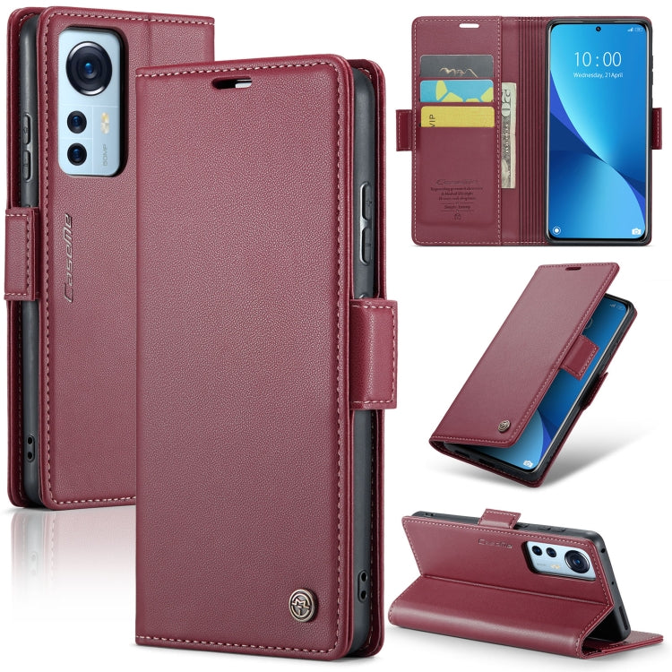 CaseMe 023 ซองใส่โทรศัพท์หนังกันขโมยหัวเข็มขัดลายลิ้นจี่ลายผีเสื้อ, For Xiaomi Poco X5 Pro 5G, For Xiaomi Poco X5 5G, For Xiaomi Redmi 11A/12C, For Xiaomi 13 Lite, For Xiaomi 13 Pro, For Xiaomi 13, For Xiaomi 12T /12T Pro/Redmi K50 Ultra               ...