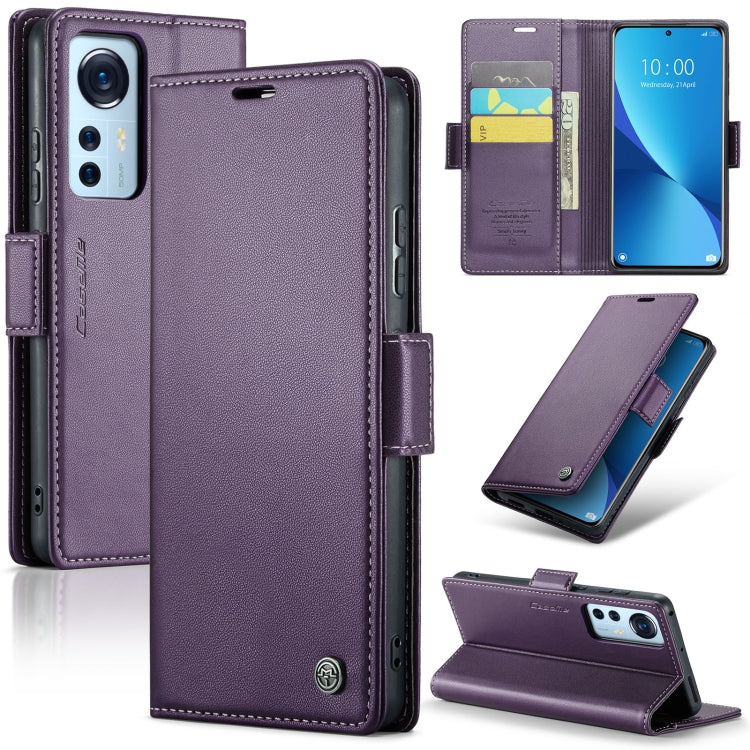 CaseMe 023 ซองใส่โทรศัพท์หนังกันขโมยหัวเข็มขัดลายลิ้นจี่ลายผีเสื้อ, For Xiaomi Poco X5 Pro 5G, For Xiaomi Poco X5 5G, For Xiaomi Redmi 11A/12C, For Xiaomi 13 Lite, For Xiaomi 13 Pro, For Xiaomi 13, For Xiaomi 12T /12T Pro/Redmi K50 Ultra               ...