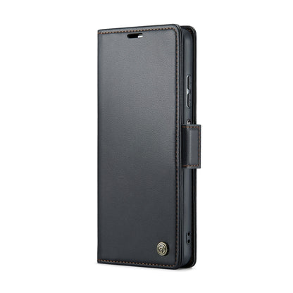 CaseMe 023 ซองใส่โทรศัพท์หนังกันขโมยหัวเข็มขัดลายลิ้นจี่ลายผีเสื้อ, For Xiaomi Poco X5 Pro 5G, For Xiaomi Poco X5 5G, For Xiaomi Redmi 11A/12C, For Xiaomi 13 Lite, For Xiaomi 13 Pro, For Xiaomi 13, For Xiaomi 12T /12T Pro/Redmi K50 Ultra               ...