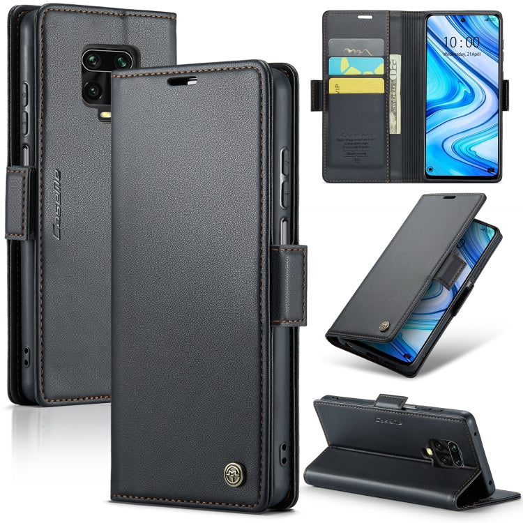 CaseMe 023 ซองใส่โทรศัพท์หนังกันขโมยหัวเข็มขัดลายลิ้นจี่ลายผีเสื้อ, For Xiaomi Redmi Note 11 Pro 5G Global, For Xiaomi Redmi Note 11 4G Global, For Xiaomi 11T / 11T Pro, For Xiaomi Mi 11 Lite, For Xiaomi Mi 10T 5G／10T Pro 5G                            ...