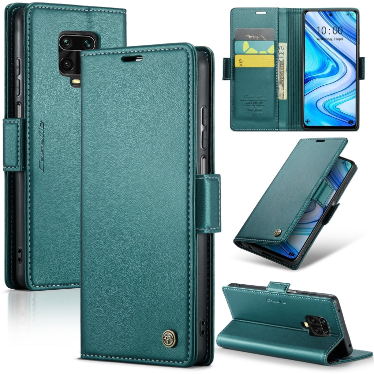CaseMe 023 ซองใส่โทรศัพท์หนังกันขโมยหัวเข็มขัดลายลิ้นจี่ลายผีเสื้อ, For Xiaomi Redmi Note 11 Pro 5G Global, For Xiaomi Redmi Note 11 4G Global, For Xiaomi 11T / 11T Pro, For Xiaomi Mi 11 Lite, For Xiaomi Mi 10T 5G／10T Pro 5G                            ...