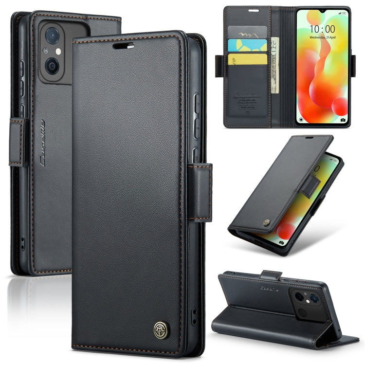 CaseMe 023 ซองใส่โทรศัพท์หนังกันขโมยหัวเข็มขัดลายลิ้นจี่ลายผีเสื้อ, For Xiaomi Poco X5 Pro 5G, For Xiaomi Poco X5 5G, For Xiaomi Redmi 11A/12C, For Xiaomi 13 Lite, For Xiaomi 13 Pro, For Xiaomi 13, For Xiaomi 12T /12T Pro/Redmi K50 Ultra               ...