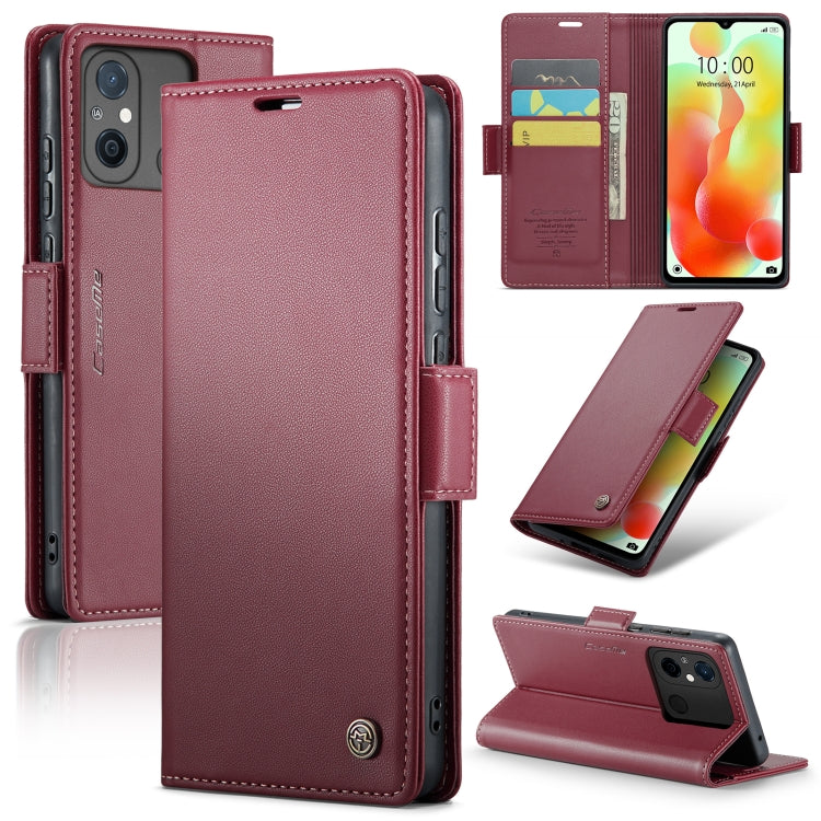 CaseMe 023 ซองใส่โทรศัพท์หนังกันขโมยหัวเข็มขัดลายลิ้นจี่ลายผีเสื้อ, For Xiaomi Poco X5 Pro 5G, For Xiaomi Poco X5 5G, For Xiaomi Redmi 11A/12C, For Xiaomi 13 Lite, For Xiaomi 13 Pro, For Xiaomi 13, For Xiaomi 12T /12T Pro/Redmi K50 Ultra               ...