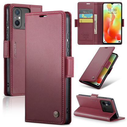 CaseMe 023 ซองใส่โทรศัพท์หนังกันขโมยหัวเข็มขัดลายลิ้นจี่ลายผีเสื้อ, For Xiaomi Poco X5 Pro 5G, For Xiaomi Poco X5 5G, For Xiaomi Redmi 11A/12C, For Xiaomi 13 Lite, For Xiaomi 13 Pro, For Xiaomi 13, For Xiaomi 12T /12T Pro/Redmi K50 Ultra               ...