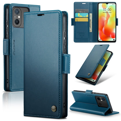 CaseMe 023 ซองใส่โทรศัพท์หนังกันขโมยหัวเข็มขัดลายลิ้นจี่ลายผีเสื้อ, For Xiaomi Poco X5 Pro 5G, For Xiaomi Poco X5 5G, For Xiaomi Redmi 11A/12C, For Xiaomi 13 Lite, For Xiaomi 13 Pro, For Xiaomi 13, For Xiaomi 12T /12T Pro/Redmi K50 Ultra               ...