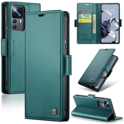 CaseMe 023 ซองใส่โทรศัพท์หนังกันขโมยหัวเข็มขัดลายลิ้นจี่ลายผีเสื้อ, For Xiaomi Poco X5 Pro 5G, For Xiaomi Poco X5 5G, For Xiaomi Redmi 11A/12C, For Xiaomi 13 Lite, For Xiaomi 13 Pro, For Xiaomi 13, For Xiaomi 12T /12T Pro/Redmi K50 Ultra               ...