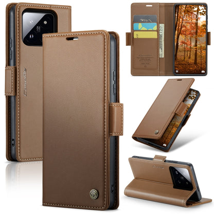 CaseMe 023 ซองใส่โทรศัพท์หนังกันขโมยหัวเข็มขัดลายลิ้นจี่ลายผีเสื้อ, For Xiaomi Redmi Note 13 Pro 4G, For Xiaomi Redmi Note 13 4G, For Xiaomi Redmi 13C 4G / 13C 5G, For Xiaomi Poco C65 4G, For Xiaomi Poco X6 Pro 5G/Redmi K70E 5G, For Xiaomi Poco X6 5G  ...