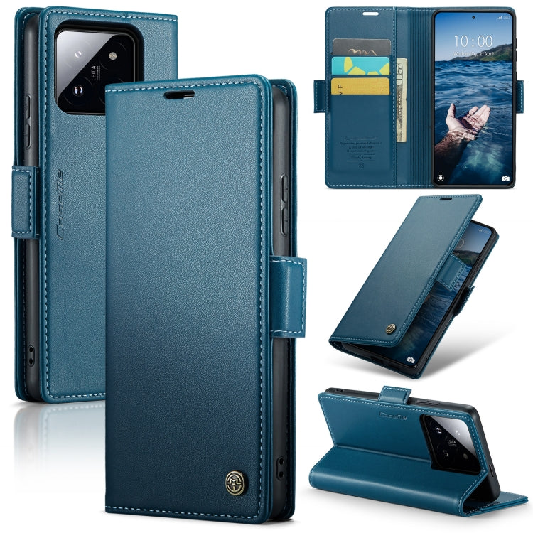 CaseMe 023 ซองใส่โทรศัพท์หนังกันขโมยหัวเข็มขัดลายลิ้นจี่ลายผีเสื้อ, For Xiaomi Redmi Note 13 Pro 4G, For Xiaomi Redmi Note 13 4G, For Xiaomi Redmi 13C 4G / 13C 5G, For Xiaomi Poco C65 4G, For Xiaomi Poco X6 Pro 5G/Redmi K70E 5G, For Xiaomi Poco X6 5G  ...