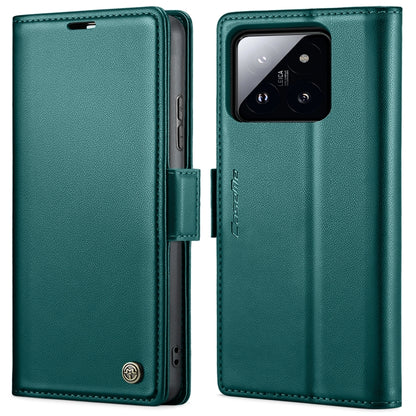 CaseMe 023 ซองใส่โทรศัพท์หนังกันขโมยหัวเข็มขัดลายลิ้นจี่ลายผีเสื้อ, For Xiaomi Redmi Note 13 Pro 4G, For Xiaomi Redmi Note 13 4G, For Xiaomi Redmi 13C 4G / 13C 5G, For Xiaomi Poco C65 4G, For Xiaomi Poco X6 Pro 5G/Redmi K70E 5G, For Xiaomi Poco X6 5G  ...