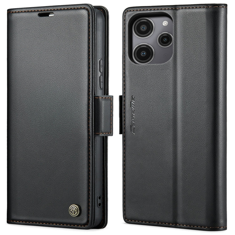CaseMe 023 ซองใส่โทรศัพท์หนังกันขโมยหัวเข็มขัดลายลิ้นจี่ลายผีเสื้อ, For Xiaomi Redmi Note 13 Pro 4G, For Xiaomi Redmi Note 13 4G, For Xiaomi Redmi 13C 4G / 13C 5G, For Xiaomi Poco C65 4G, For Xiaomi Poco X6 Pro 5G/Redmi K70E 5G, For Xiaomi Poco X6 5G  ...