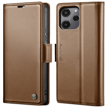 CaseMe 023 ซองใส่โทรศัพท์หนังกันขโมยหัวเข็มขัดลายลิ้นจี่ลายผีเสื้อ, For Xiaomi Redmi Note 13 Pro 4G, For Xiaomi Redmi Note 13 4G, For Xiaomi Redmi 13C 4G / 13C 5G, For Xiaomi Poco C65 4G, For Xiaomi Poco X6 Pro 5G/Redmi K70E 5G, For Xiaomi Poco X6 5G  ...