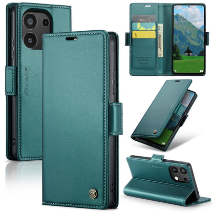 CaseMe 023 ซองใส่โทรศัพท์หนังกันขโมยหัวเข็มขัดลายลิ้นจี่ลายผีเสื้อ, For Xiaomi Redmi Note 13 Pro 4G, For Xiaomi Redmi Note 13 4G, For Xiaomi Redmi 13C 4G / 13C 5G, For Xiaomi Poco C65 4G, For Xiaomi Poco X6 Pro 5G/Redmi K70E 5G, For Xiaomi Poco X6 5G  ...