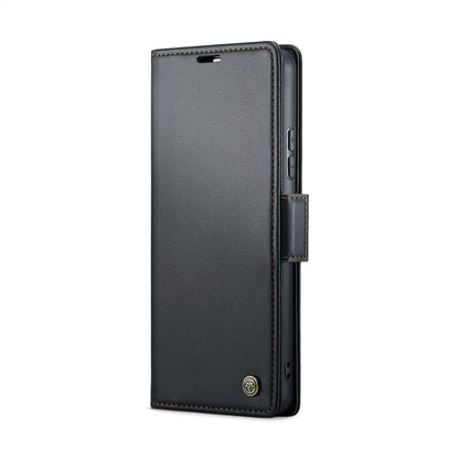 CaseMe 023 ซองใส่โทรศัพท์หนังกันขโมยหัวเข็มขัดลายลิ้นจี่ลายผีเสื้อ, For Xiaomi Redmi Note 13 Pro 4G, For Xiaomi Redmi Note 13 4G, For Xiaomi Redmi 13C 4G / 13C 5G, For Xiaomi Poco C65 4G, For Xiaomi Poco X6 Pro 5G/Redmi K70E 5G, For Xiaomi Poco X6 5G  ...