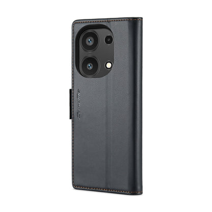CaseMe 023 ซองใส่โทรศัพท์หนังกันขโมยหัวเข็มขัดลายลิ้นจี่ลายผีเสื้อ, For Xiaomi Redmi Note 13 Pro 4G, For Xiaomi Redmi Note 13 4G, For Xiaomi Redmi 13C 4G / 13C 5G, For Xiaomi Poco C65 4G, For Xiaomi Poco X6 Pro 5G/Redmi K70E 5G, For Xiaomi Poco X6 5G  ...
