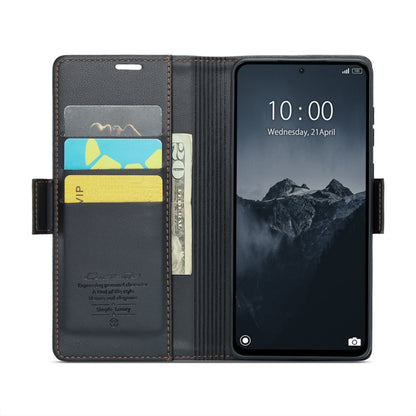CaseMe 023 ซองใส่โทรศัพท์หนังกันขโมยหัวเข็มขัดลายลิ้นจี่ลายผีเสื้อ, For Xiaomi Redmi Note 13 Pro 4G, For Xiaomi Redmi Note 13 4G, For Xiaomi Redmi 13C 4G / 13C 5G, For Xiaomi Poco C65 4G, For Xiaomi Poco X6 Pro 5G/Redmi K70E 5G, For Xiaomi Poco X6 5G  ...