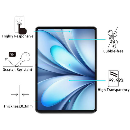 ฟิล์มกระจกนิรภัยป้องกันการระเบิด 2 ชิ้น 9H 0.3 มม, For vivo Pad5e / iQOO Pad5e, For vivo Pad SE 12.3 inch, For vivo Pad 3, For vivo iQOO Pad2 Pro 13 inch, For vivo iQOO Pad2 12.1 / OnePlus Pad Pro, For vivo iQOO Pad